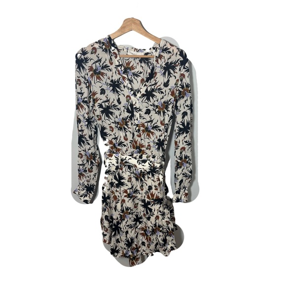 A.L.C. The way silk belted dress size 4 - Picture 2 of 7